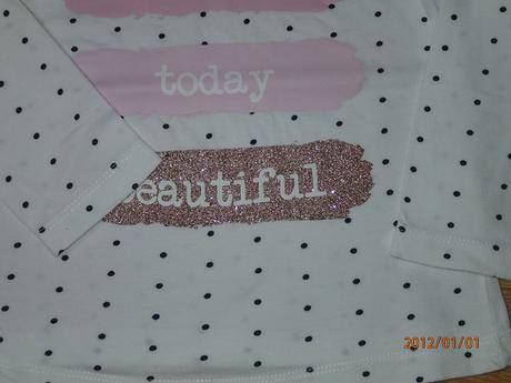 2xoblečené tričko, primark,104