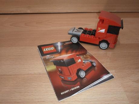Lego 30191 scuderia ferrari truck, 