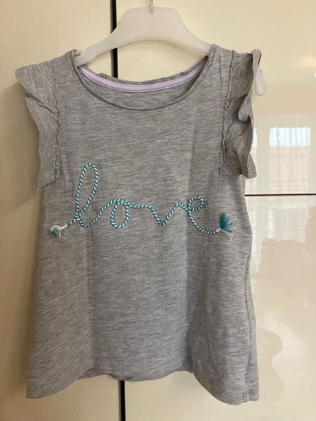 Tričko s nápisom, marks & spencer,104