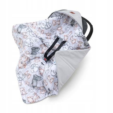 Teplá deka (fusak) do vajíčka/autosedačky, 