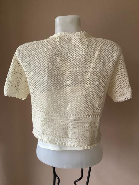 Haçkovane triçko/q5, laura ashley,m