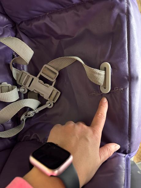 Jedálenská polohovateľná stolička, baby design