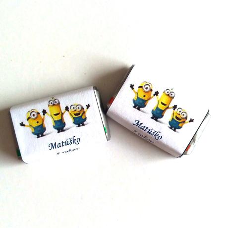 Miničokoládky na narodeniny, 