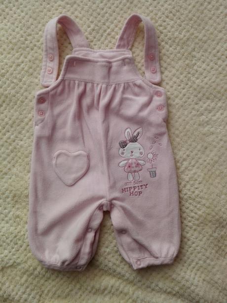 Krasne flisove nohavice so zajkom, f&f,56