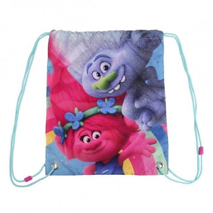 Zaťahovacie vrečúško 38x31 cm trolls, 