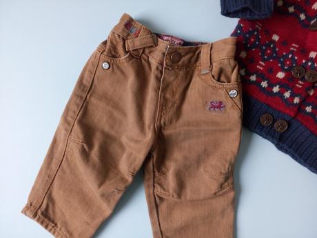 Svetrík s riflami mamas & papas, mamas & papas,56