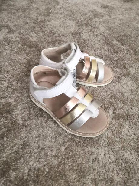 Kožené sandálky, s poštou, next,25