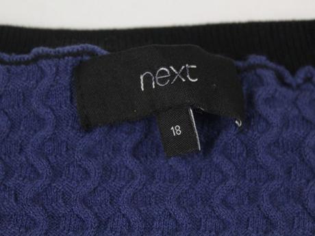 -štrukturovaný pulóver next veľ. 46, next,l