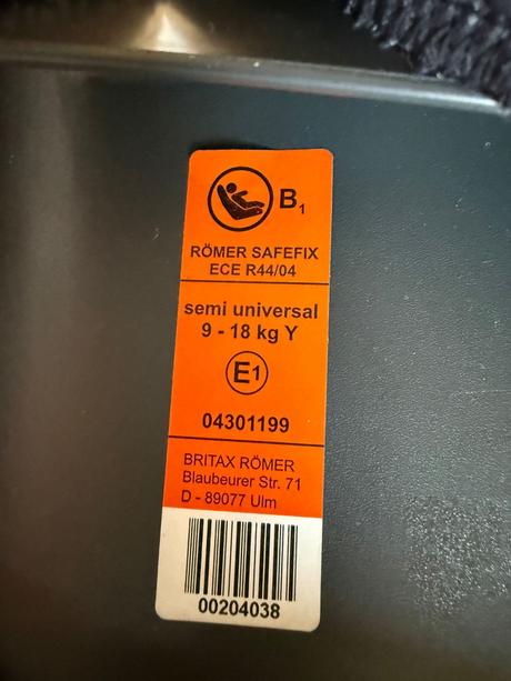 Autosedačka britax romer 9-18 kg, britax