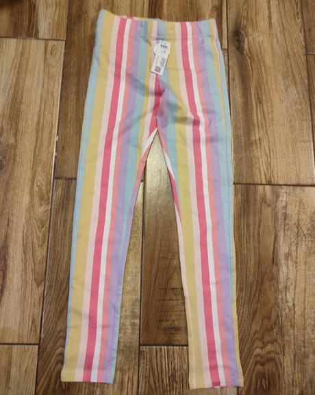 Farebné legíny zn. lindex velk. 128, lindex,128