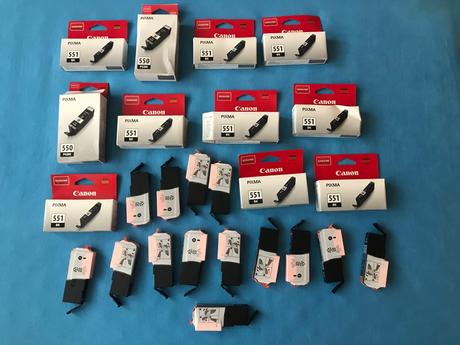 Farby do tlačiarne canon, canon