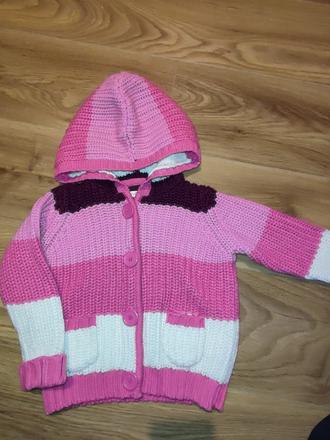 Pásikavý svetrík ružový, bluezoo,98