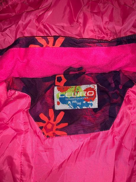 Zimna/lyziarska bunda 140/146, lewro,146