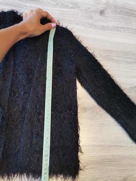 Dievčenský čierny svetrik prehoz, kiki&koko,104