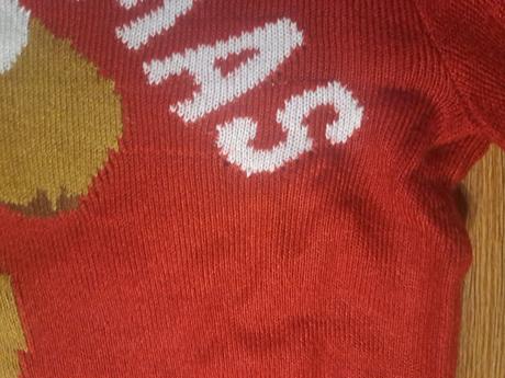 Vianočný svetrík, h&m,158