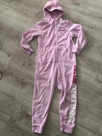 Overal fleecovy 7-8 rokov, h&m,128