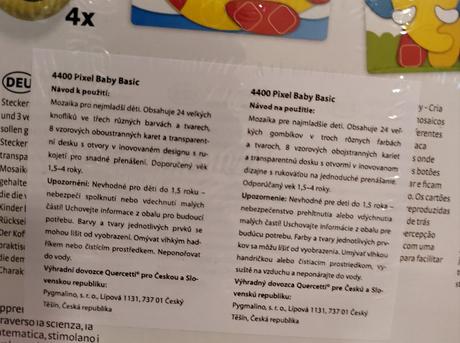 Mozaika - fantacolor baby 18m+, 