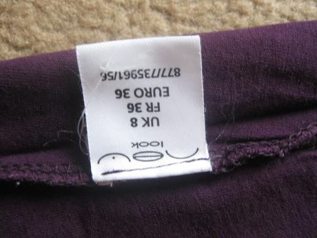 Tričko s čipkou, new look,36