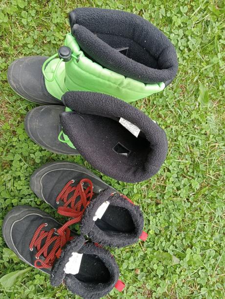 Zimné čižmy a topánky, 34