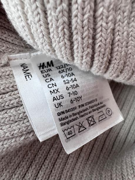 Čiapka h&m 122/140, h&m,122