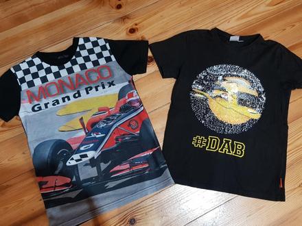 Trička 134/140 top stav, 134