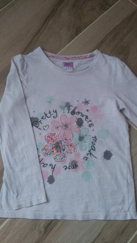 Tričká so psíkom a kvietkami, f&f,122