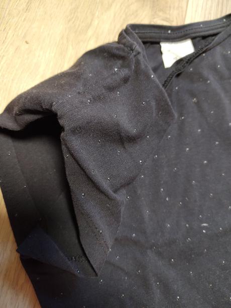 Cierne body s vypchavkami, zara,140