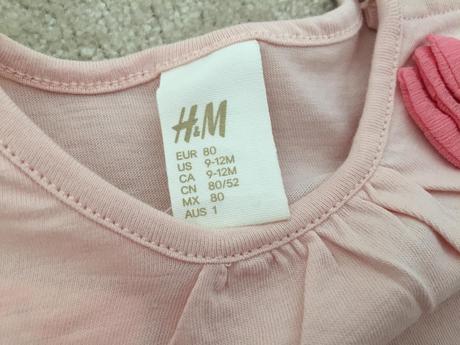 Tricko top stav, h&m,80