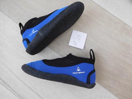 Tm. modré topánočky do vody pre deti-28/29 cm,, 