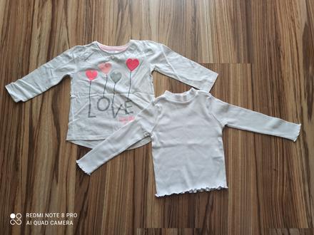 Dievčenské tričká 2ks, pepco,86