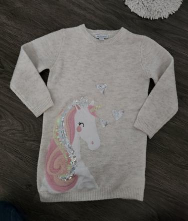 Upletove šaty jednorožec, 122