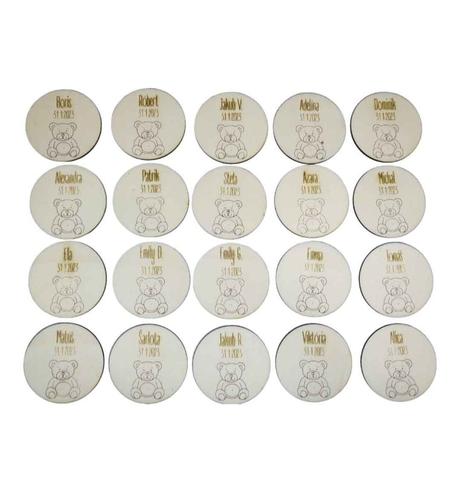 Personalizované magnetky kruh,