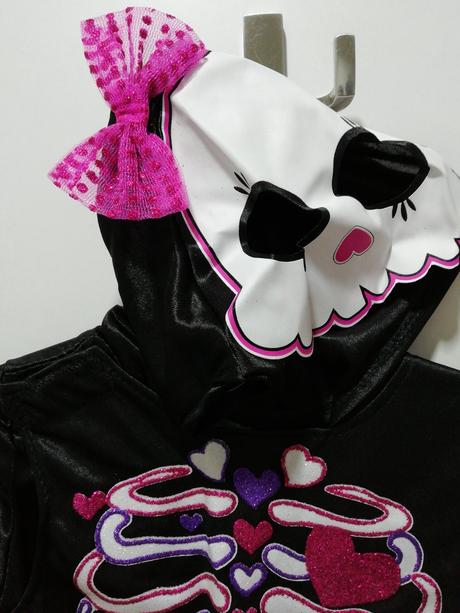 Veselá kostrička karneval kostým maska 1-2roky,