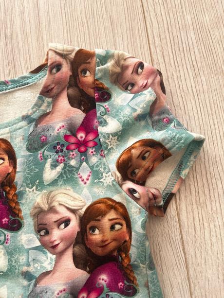 Volanove šaty anna a elsa, 110