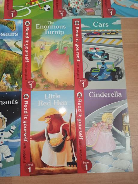 Ladybird read it yourself level 1 cervene, 