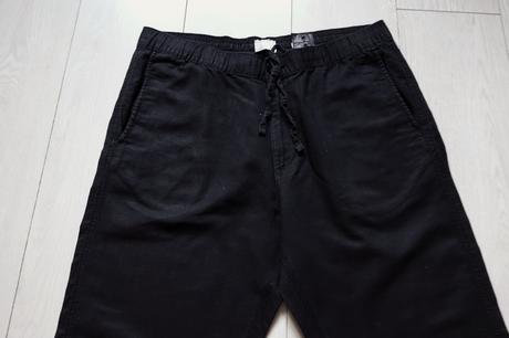 Ľanové nohavice h&m regular fit, h&m,m