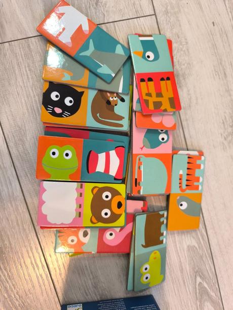 Obojstranné domino - puzzle djeco,