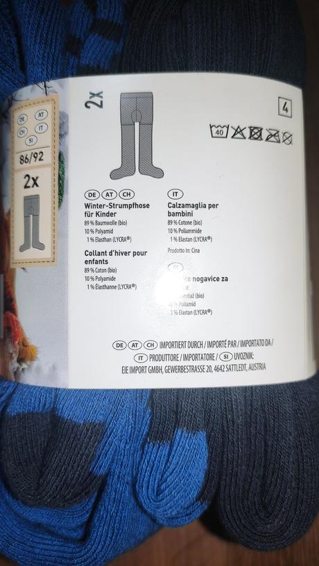 Chlapčenské pančuchy, 86 / 92