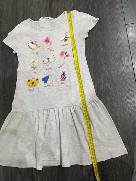 Dievčenské šaty velk.110/116, h&m,110