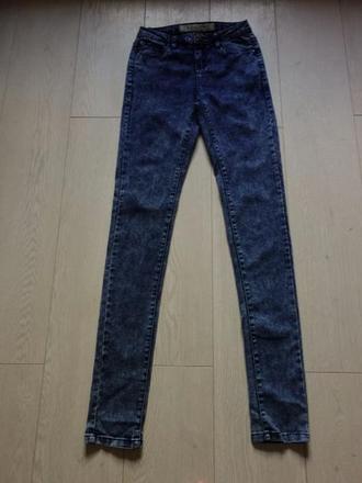 Mäkké poddajné rifle denim co, denim,36