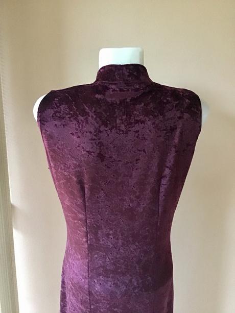 Krasne zamatové saty /c, 42 / l