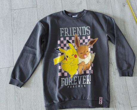 Predĺžená mikina pokemon, 164