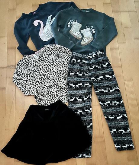 Mix oblečenia teplejšieho 112/128, 122–134