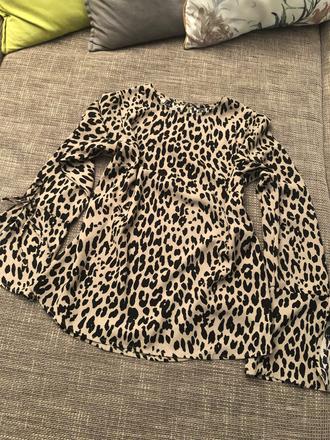 Blúzička so zvieracím motívom, veľkosť xs-s, xs