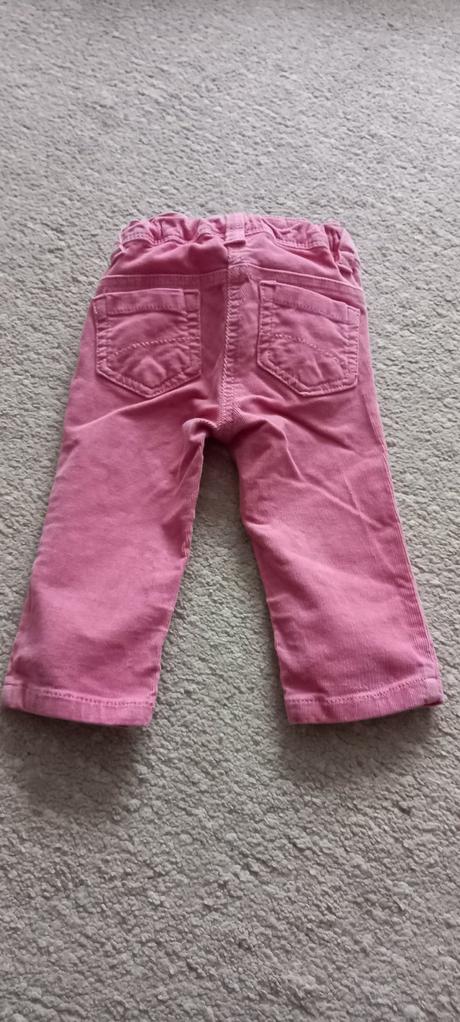 Menčestrové nohavice 74, next,74