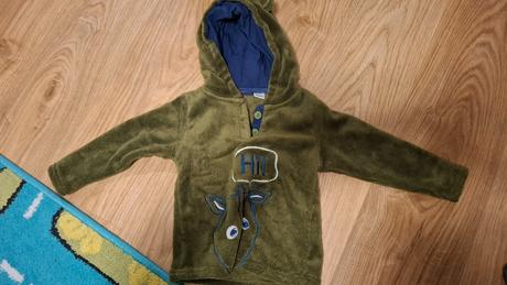 Flisova teplá mikina, lupilu,92