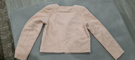 Semišová bunda, h&m,134
