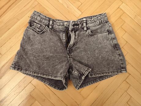 Riflové kraťasy, h&m,146