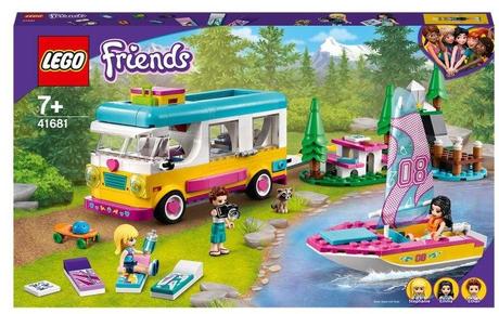 Lego friends "kemping v lese", 