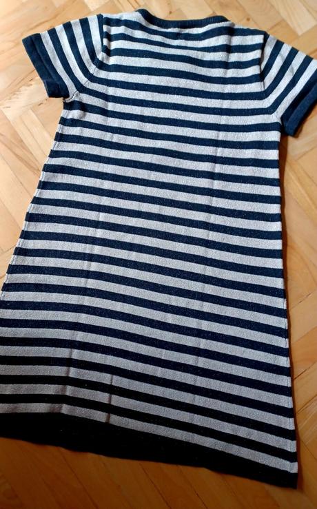 Úpletové šaty h&m, veľ. 134/140, h&m,134